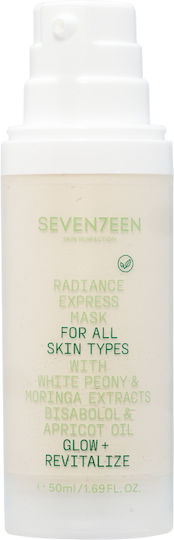 Seventeen Radiance Express Alle Hauttypen Gesichtsmaske 50ml