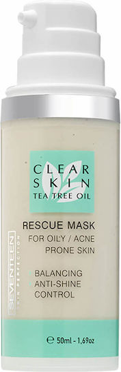Seventeen Clear Skin Rescue Μάσκα Προσώπου 50ml