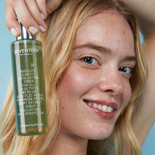 Seventeen Absolute Clarity Lichid Toner Pentru Față Cu Acid Salicilic 150ml