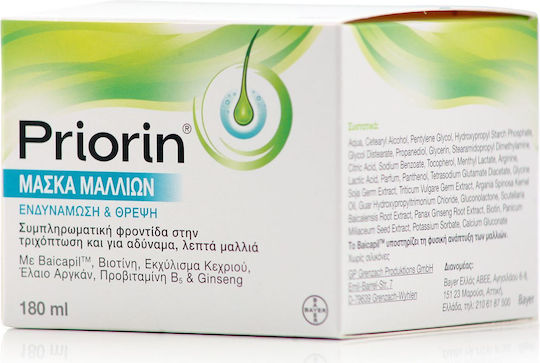 Priorin Μάσκα Μαλλιών με Βιοτίνη και Baicapil 180ml