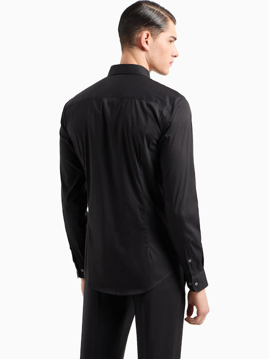 Emporio Armani Πουκάμισο Μαύρο