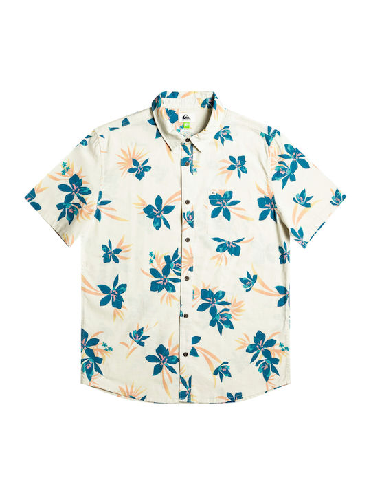 Holidazed Short-sleeved Shirt Floral Birch.