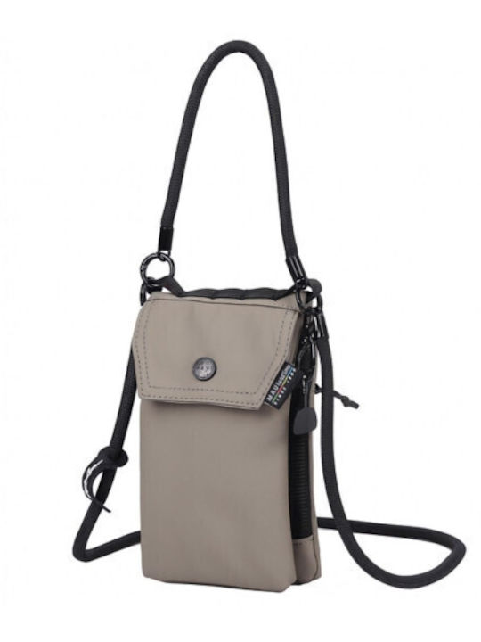 Herren Handtasche Grau