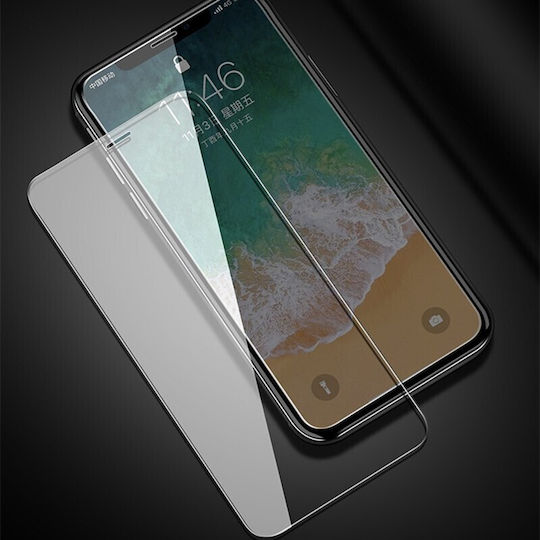 Folie Protectie Telefon Tempered Glass Apple iPhone 15 Plus Flippy HD Vizibilitate Completa 9D Protectie Transparenta