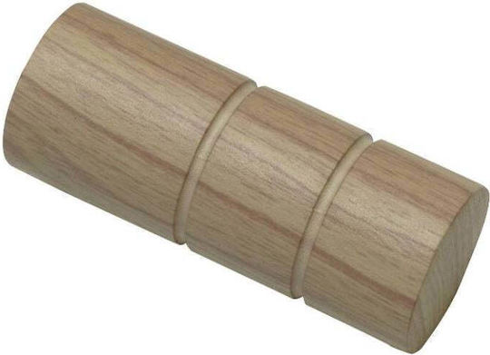 Vorhang Holz Ende Beiges