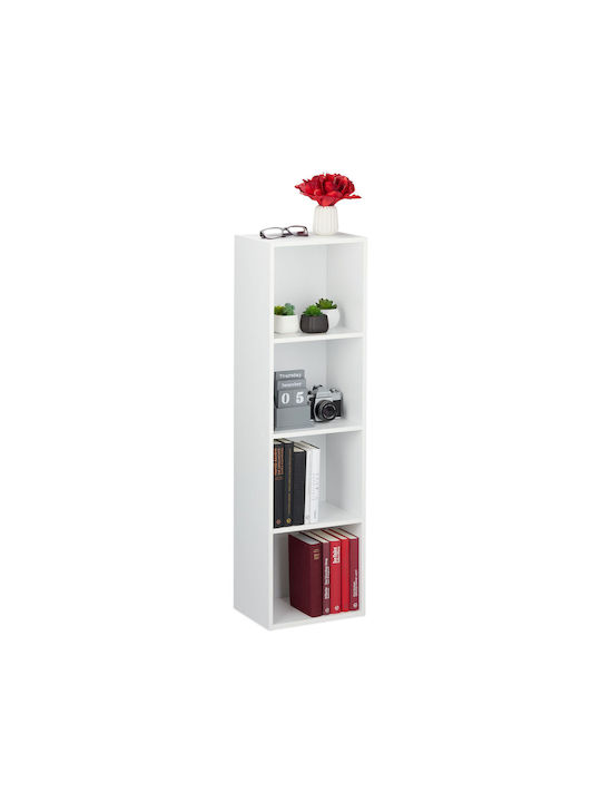 Βιβλιοθήκη White 30x23x106εκ.