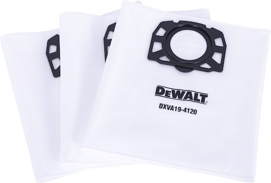 DEWALT DeWalt Staubsaugerbeutel 3 Stück Kompatibel mit Staubsauger
