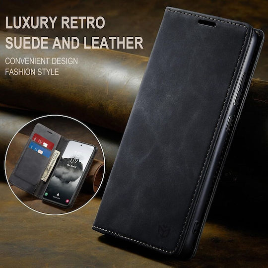 Techsuit Confy Cover Book Negru (Poco X8 Pro Max)