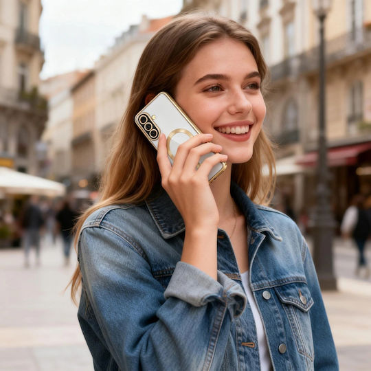 Techsuit Luxus Kristall Rückseitenhülle Rosa Galaxy A37