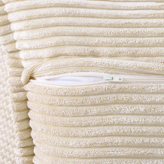 Μαξιλάρι Καναπέ από Βελούδο Beige 45x45εκ.