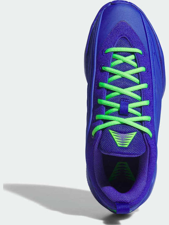 Believe That 1 Low Basketball Shoes Lucid Blue / Screaming Green