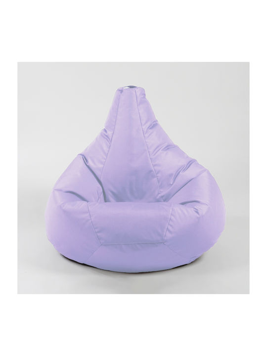 Pear Waterproof Lilac Bean Bag Chair 70x60x65cm