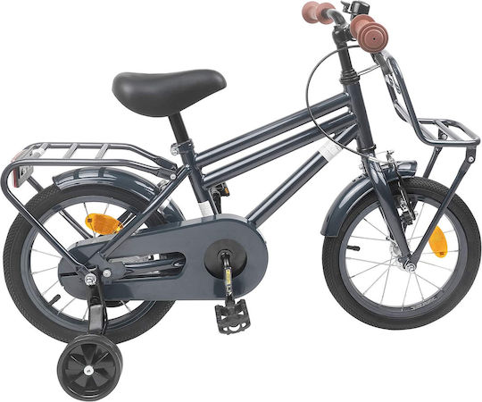 vidaXL 14" Детски Велосипед BMX Сив