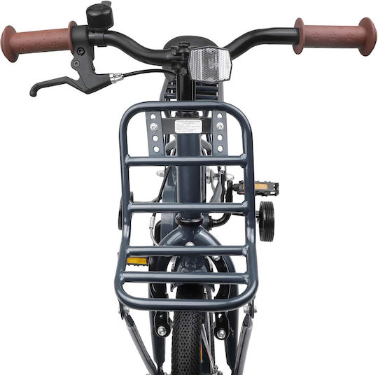 vidaXL 14" Детски Велосипед BMX Сив