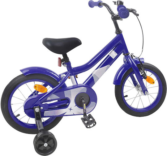 vidaXL 12" Детско Колело BMX Син