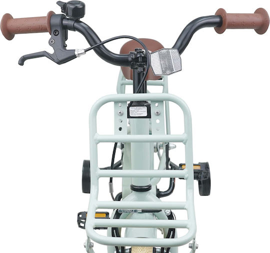 vidaXL 14" Kids' Bicycle BMX Green