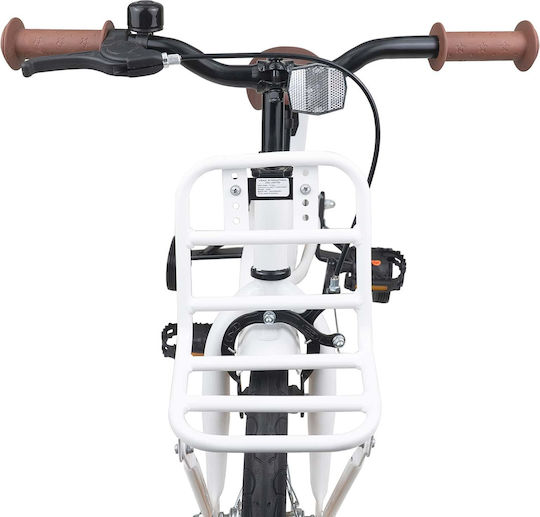 vidaXL 16" Παιδικό Ποδήλατo BMX Λευκό