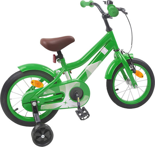 vidaXL 12" Παιδικό Ποδήλατo BMX Πράσινο