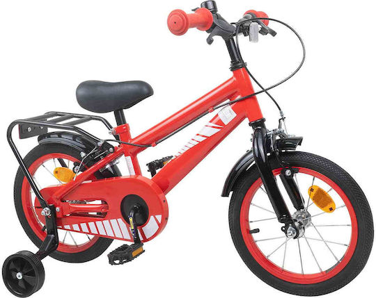 vidaXL Bicicletă Copii BMX 12" Roșie