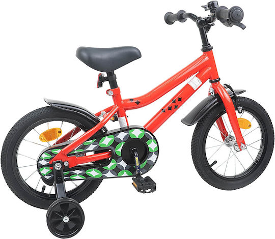 vidaXL 16" Kids' BMX Bicycle Red