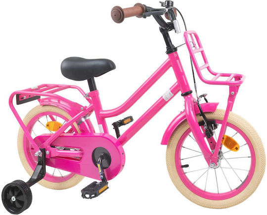 vidaXL 14" Kinderfahrrad BMX Rosa