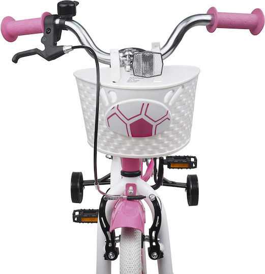 vidaXL 14" Παιδικό Ποδήλατo BMX Ροζ