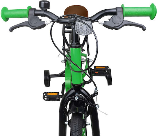 vidaXL Bicicletă Copii BMX Verde 12"