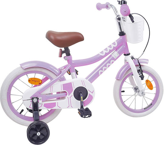 vidaXL 16 Inch Kids' Bicycle BMX Purple