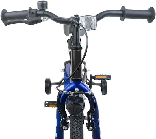 vidaXL 14" Kids' Bicycle BMX Black