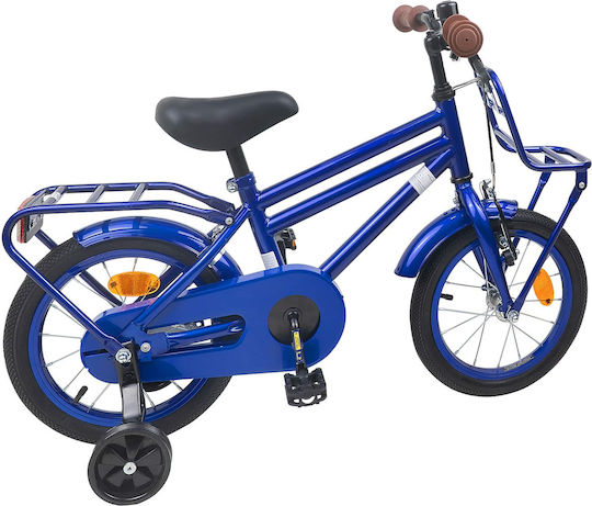 vidaXL 14" Kids' BMX Bicycle Blue
