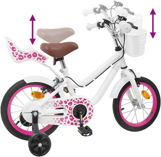 vidaXL 16 Παιδικό Ποδήλατο BMX Λευκό