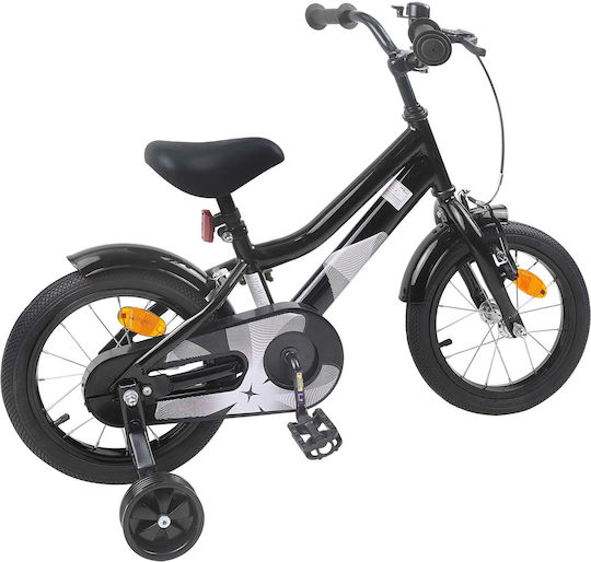 vidaXL 12" Kids' BMX Bicycle Black