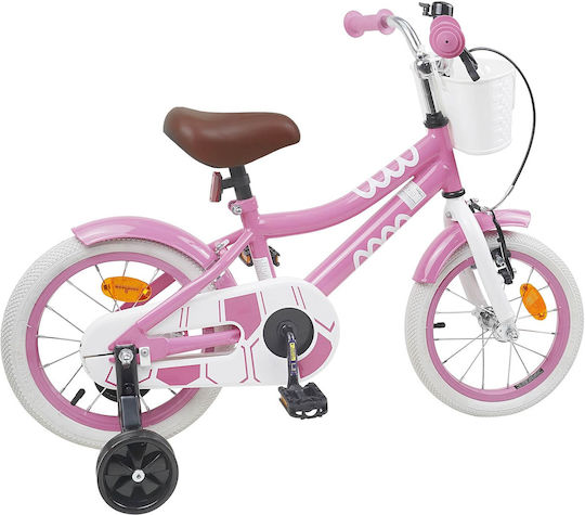 vidaXL 16" Kids' BMX Bicycle Pink