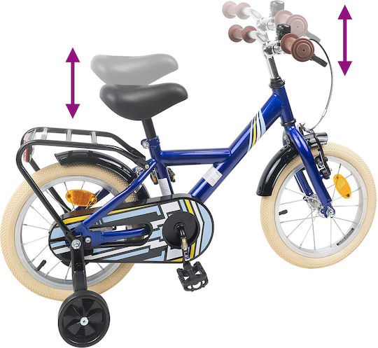 vidaXL 14" Παιδικό Ποδήλατo BMX Μπλε