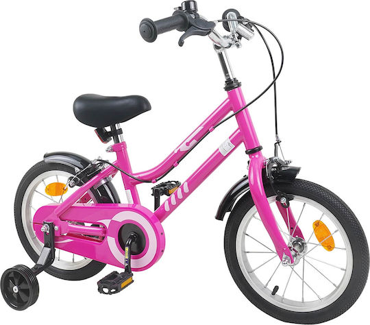 vidaXL 16" Kids' BMX Bicycle Pink