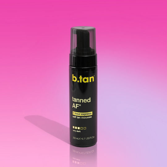 B.Tan Tanned Af Self Tanning Mousse Σώματος 200ml