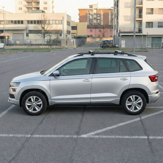 Roof Rack Classic Roof Rails Skoda Kamiq From 2019 Lightweight Silver