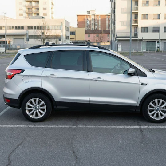 5K Parts Aluminium Dachträger Für Ford Kuga 2012-2020 Mit Dachträgerfüßen Schwarze