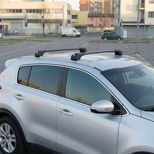 Roof Rack Classic Roof Rails Kia Sportage From 2021 Lightweight Black