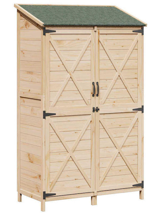 Wooden Garden Shed M1.06xW0.56xH1.765m