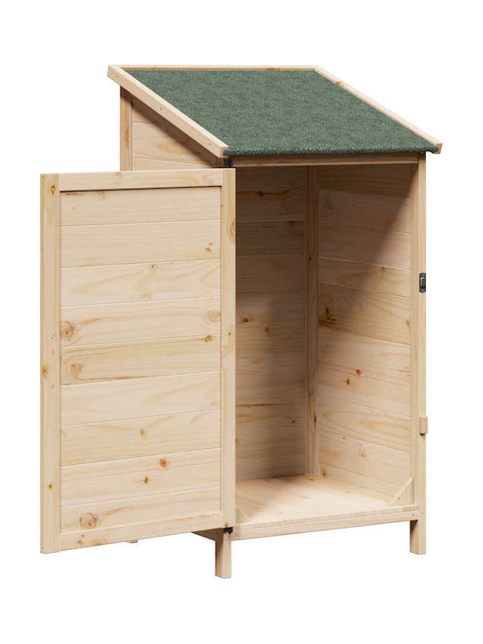 Wooden Garden Shed M0.59xP0.56xH1.135m