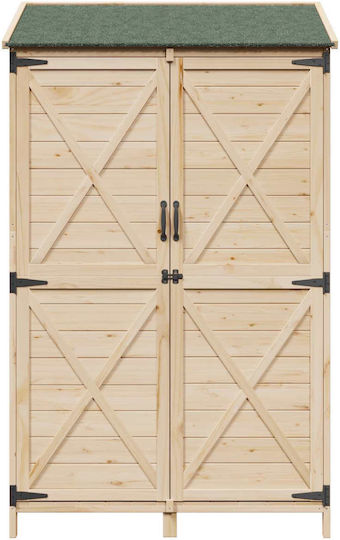 Wooden Garden Shed M1.06xW0.56xH1.765m