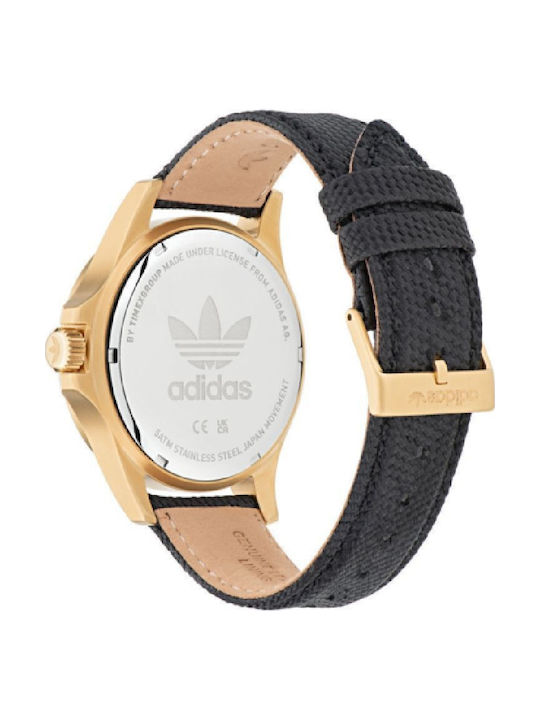 adidas Aost22568 Ρολόι Μπαταρίας με Καουτσούκ Λουράκι