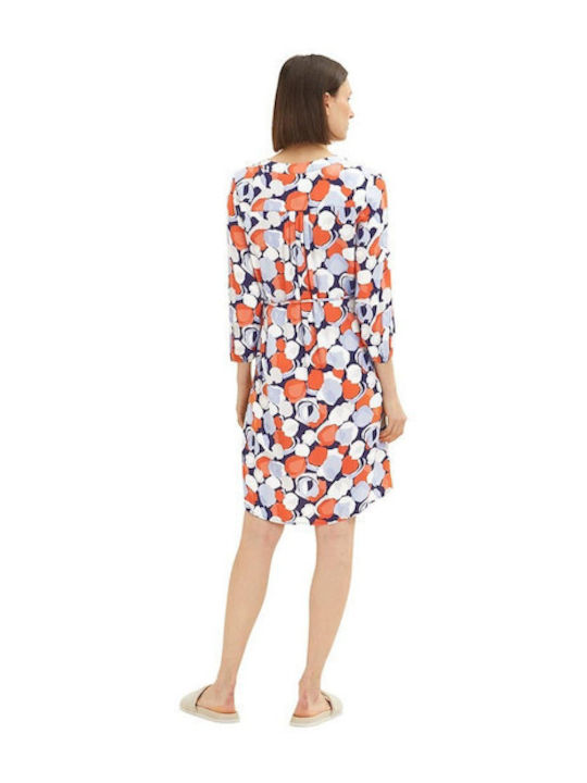 Rochii De Vară Pentru Femei Mini Rochie Cu Model Floral Navy