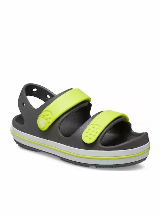 Crocband Children's Anatomical Beach Shoes Gray