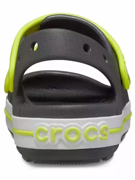 Crocband Children's Anatomical Beach Shoes Gray