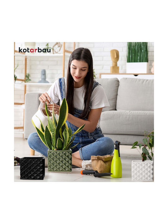 Kotarbau Set 2 Keramik Pflanzgefäße Schwarz