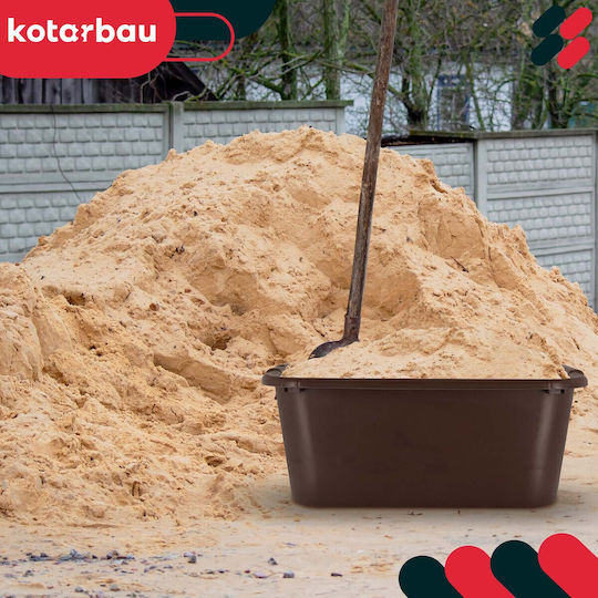 Kotarbau Kunststoff Blumentopf Braun 45cm