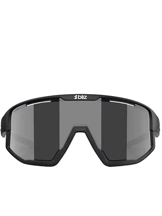 Bliz Fusion Small Unisex Γυαλιά Ηλίου με Μαύρο Σκελετό και Μαύρο Καθρέφτη Φακό 701326