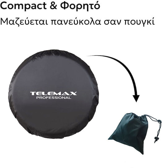 Telemax Mah-c750 Protective Cover for Professional Fan 75cm Black